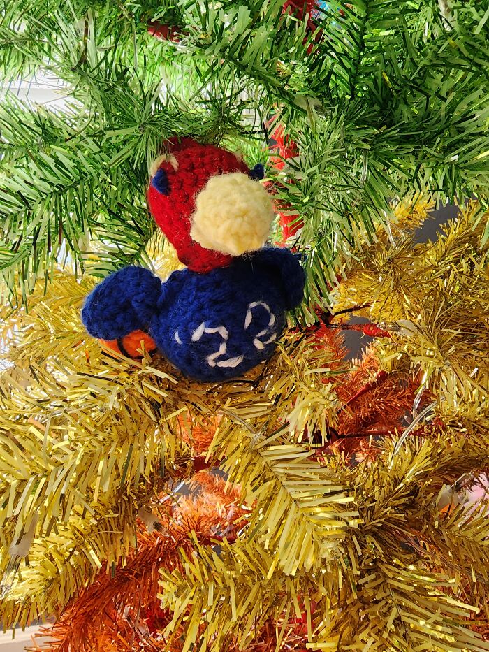 A National Championship Jayhawk Ornament