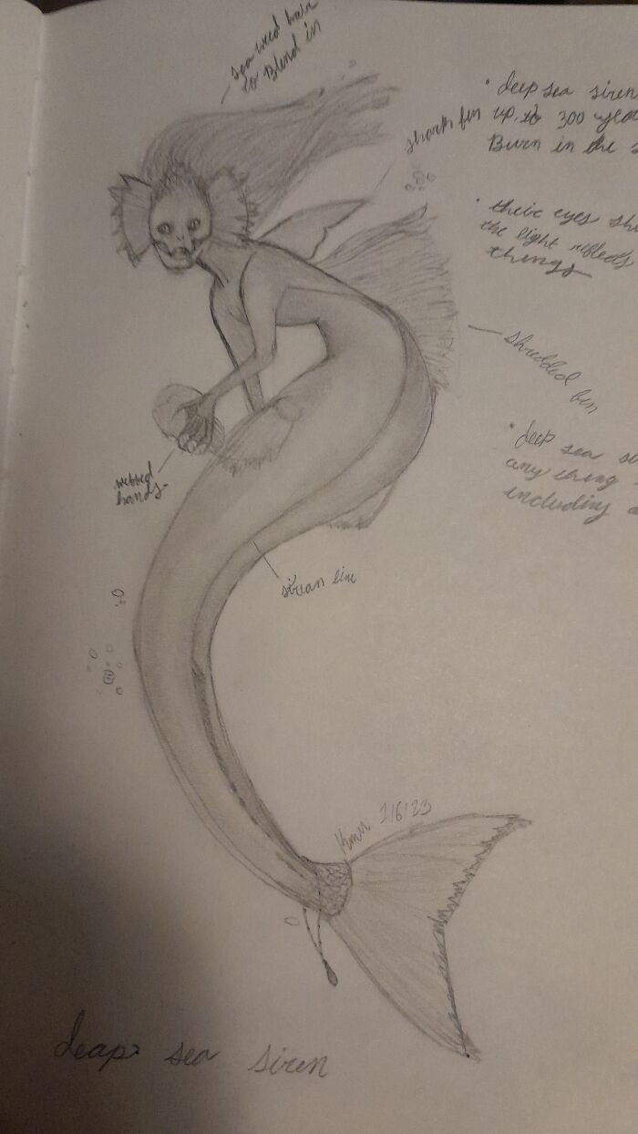 A Siren Doodle I Did