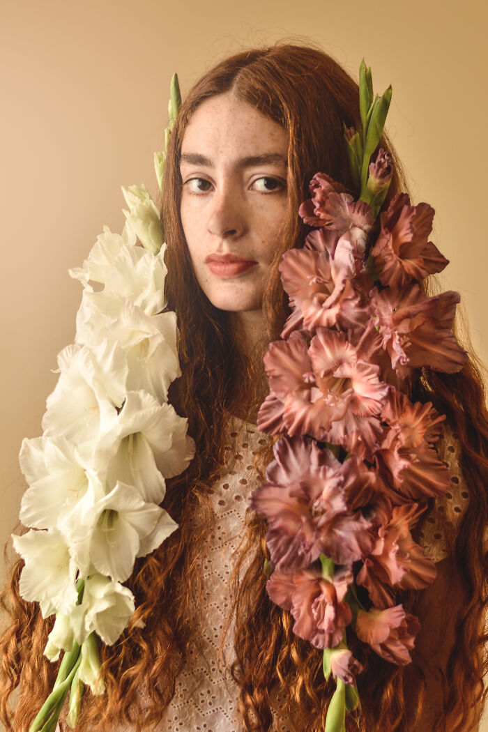 Sadness Covered In Irises