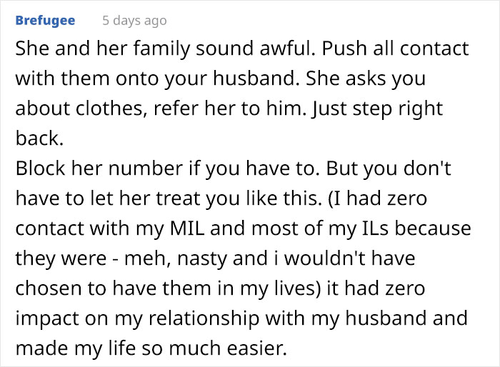 Mom Asks The Internet For Advice After Her MIL Starts Policing The Clothes She Gave Her Grandkids Mom Asks The Internet For Advice After Her MIL Starts Policing The Clothes She Gave Her Grandkids