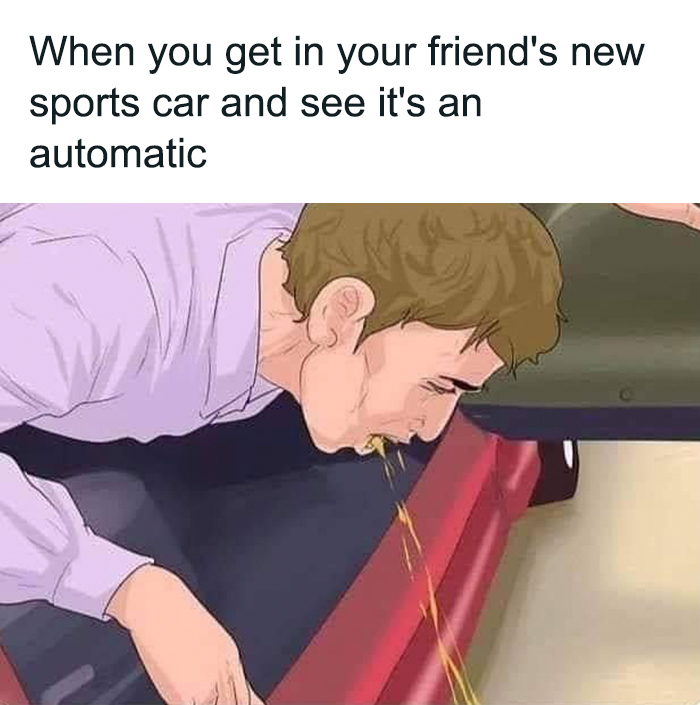 Because Driving What You Enjoy Is Shameful