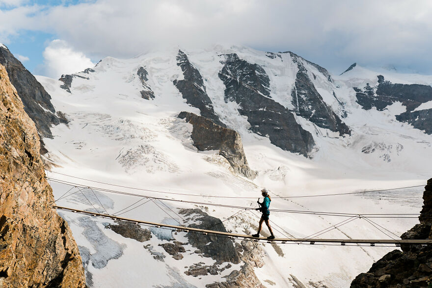 Piz Trovat Via Ferrata, Switzerland