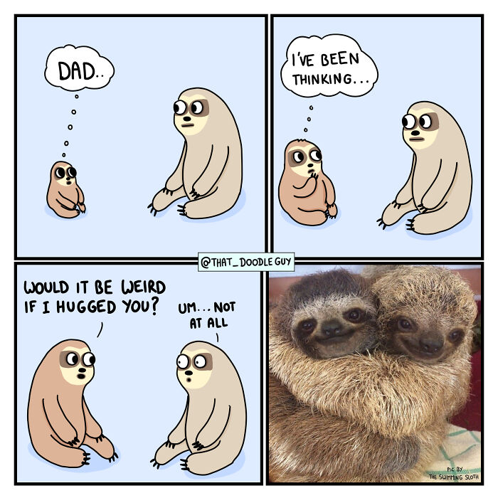 My 40 Wholesome Comics Showing The Backstory Of Popular Animal Pictures