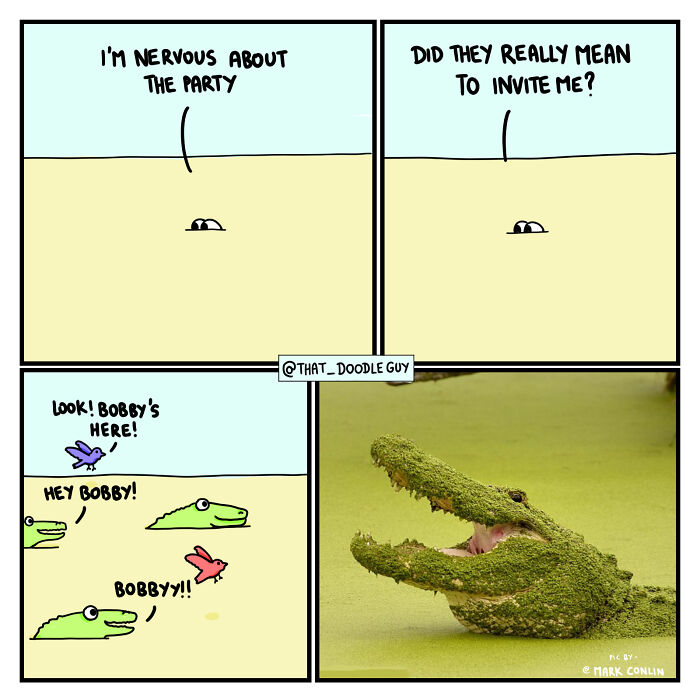 My 40 Wholesome Comics Showing The Backstory Of Popular Animal Pictures