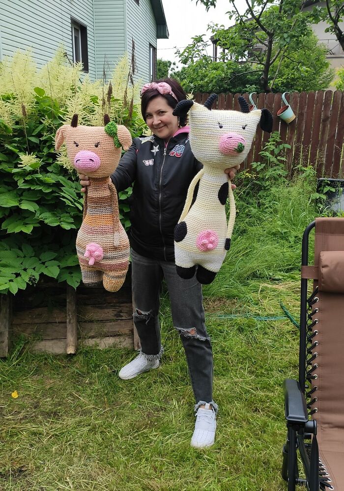 "Scrap Yarn Toys": I Reuse The Leftovers Of Yarn And Turn Them Into Colorful Toys "Scrap Yarn Toys": I Reuse The Leftovers Of Yarn And Turn Them Into Colorful Toys