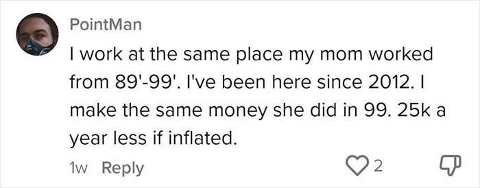 "You've Got To Be Kidding Me": Guy Finds Exact Job Position He Had 14 Years Ago, Points Out It Pays Exactly The Same Salary "You've Got To Be Kidding Me": Guy Finds Exact Job Position He Had 14 Years Ago, Points Out It Pays Exactly The Same Salary