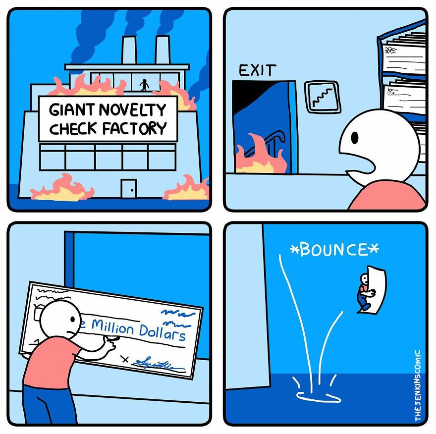 Quirky Comics With Twisted Endings By “The Jenkins”(44 New Pics)