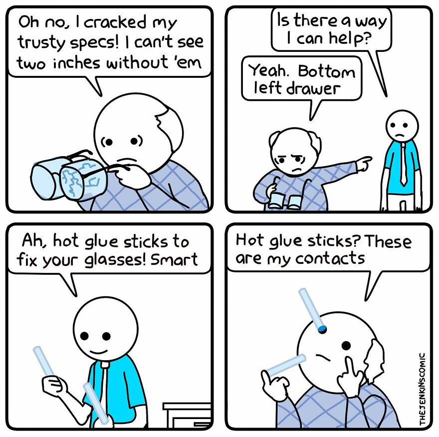 Quirky Comics With Twisted Endings By “The Jenkins”(44 New Pics)