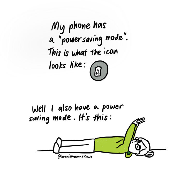 I Do This Less Now Because I Keep Dropping My Phone On My Face