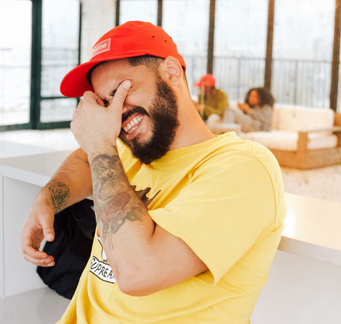 Man Is Fed Up With Coworker Kicking The Bucket He Sits On Out From Under His Butt, Fills It With Nuts And Bolts, Cuts The Bottom Off, And Observes The Chaos