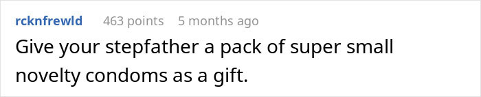 Man Complains Stepson Never Wears The Clothes He Buys Him Despite Him Saying They're Always Too Small, So Stepson Surprises Him On His Birthday Man Complains Stepson Never Wears The Clothes He Buys Him Despite Him Saying They're Always Too Small, So Stepson Surprises Him On His Birthday