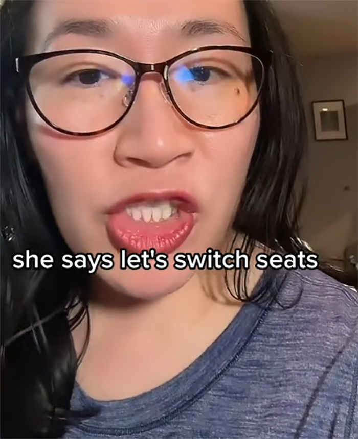 "Sit Down, Connie:" Woman Steps In to Protect Elderly Passenger's Premium Plane Seat from Entitled Passenger "Sit Down, Connie:" Woman Steps In to Protect Elderly Passenger's Premium Plane Seat from Entitled Passenger