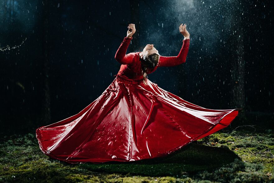 Performance "Visions" In The Woods Of Kaunas District