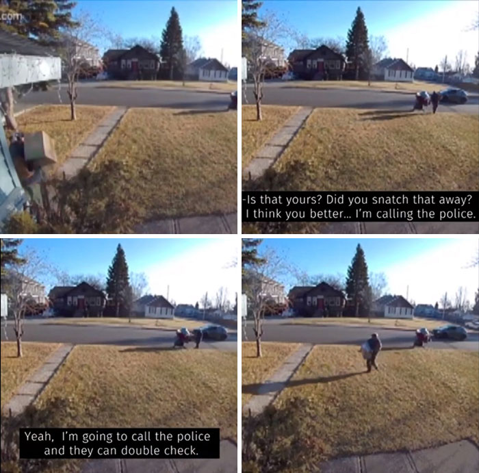 Package Theft Failed