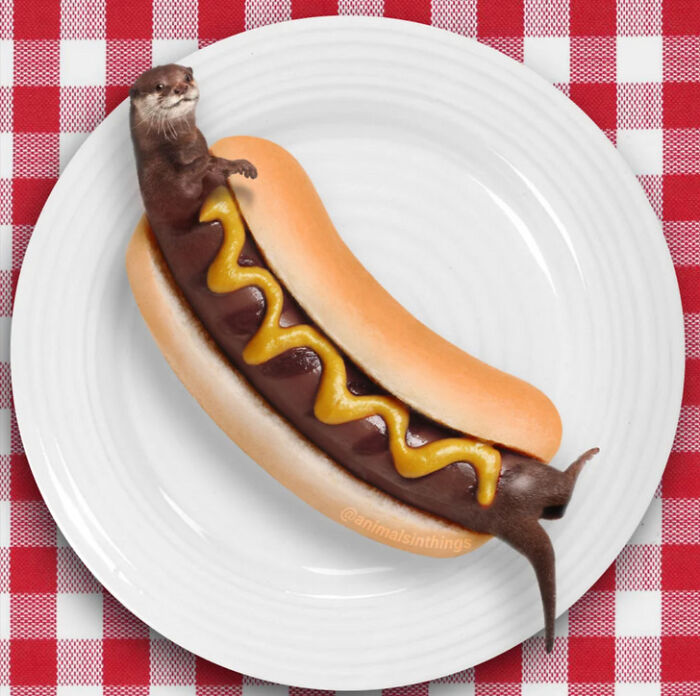 A Photoshop Artist Uses His Imagination To Insert Animals Where You Wouldn't Expect Them To Be ( 18 Pics)