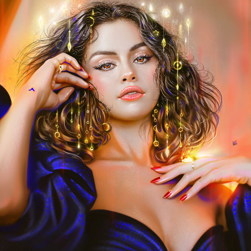 Mind-Blowing Digital Illustrations Of Famous Celebrities By Illustrator Yaşar Vurdem ( 9 Pics )
