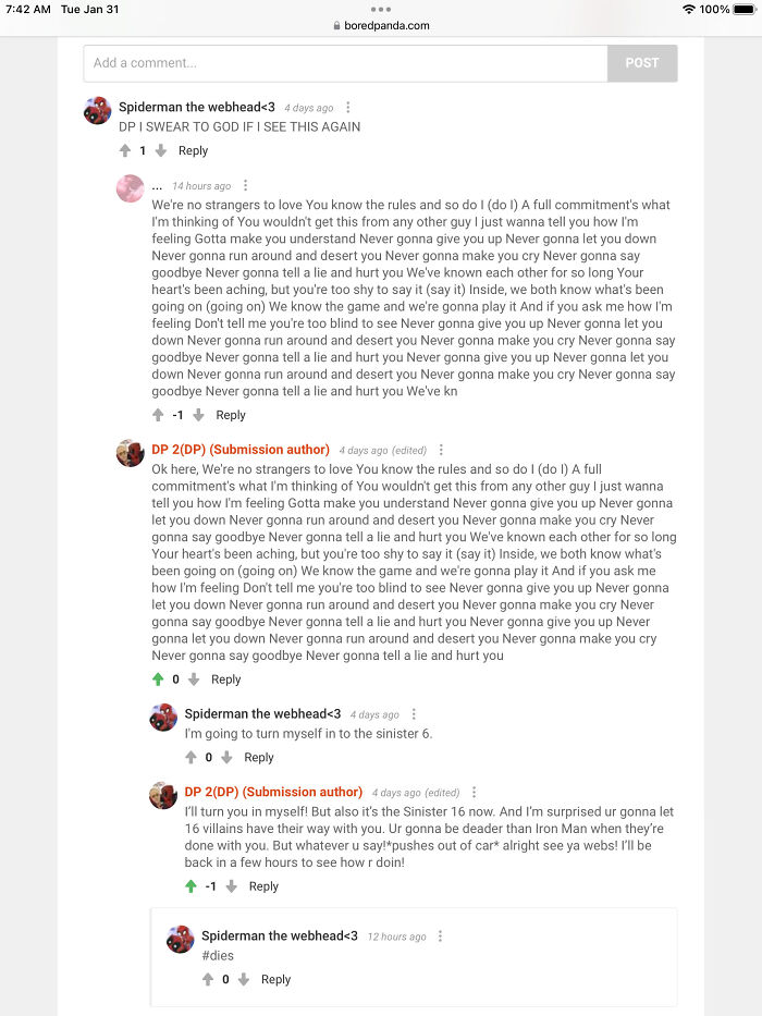 Rickrolls Can Have Negative Effects…