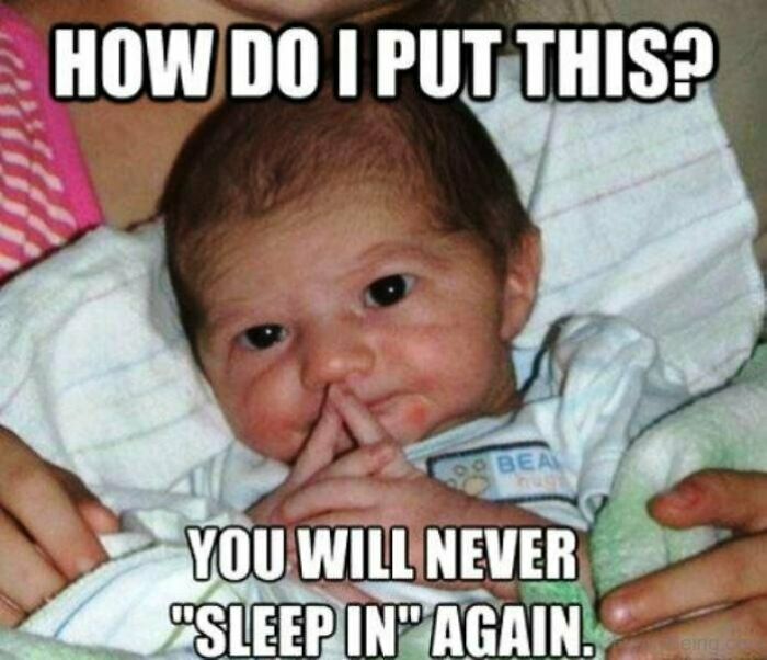 Sleeping Is A Thing Of The Past!