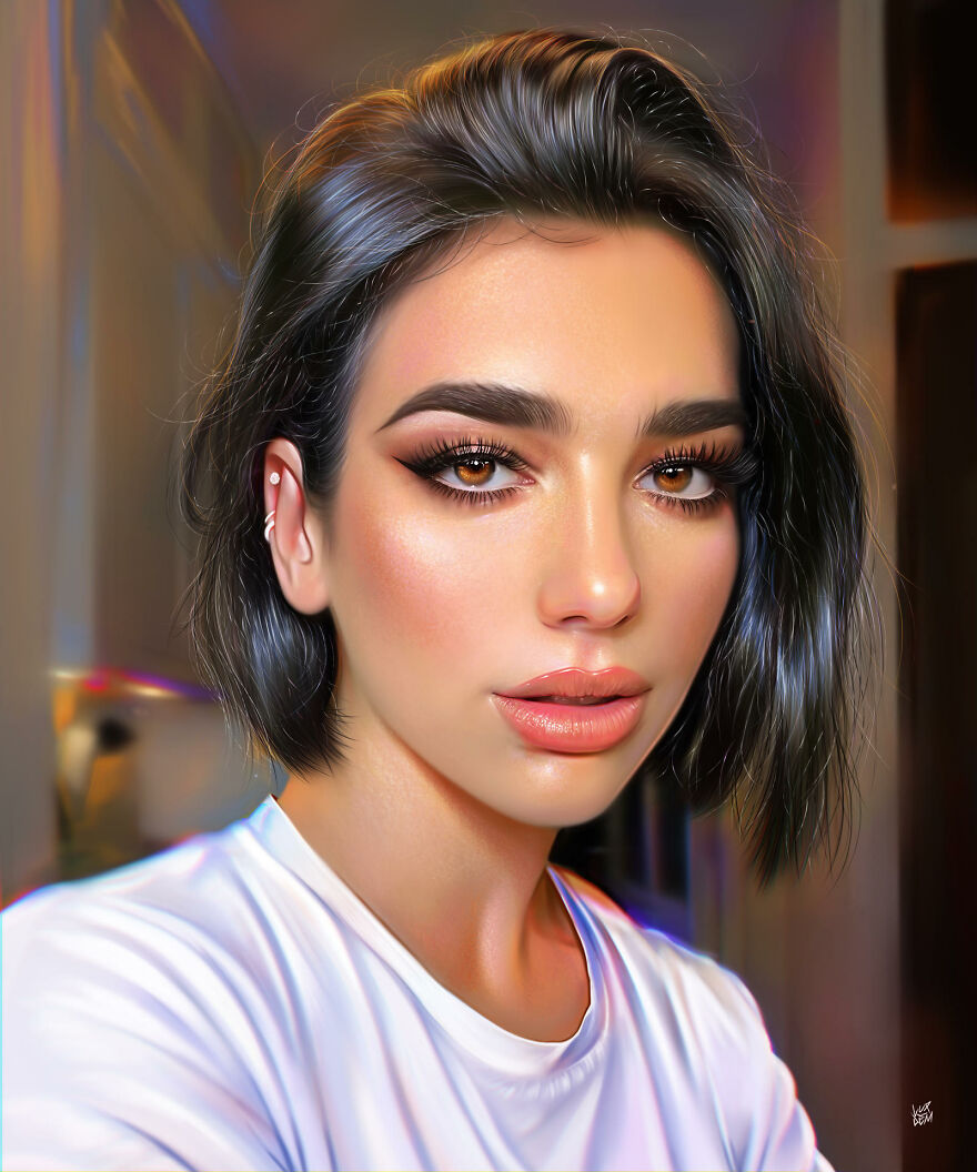 Mind-Blowing Digital Illustrations Of Famous Celebrities By Illustrator Yaşar Vurdem ( 9 Pics )
