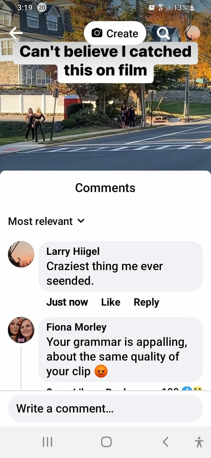 Never Sawed Such A Thing Before