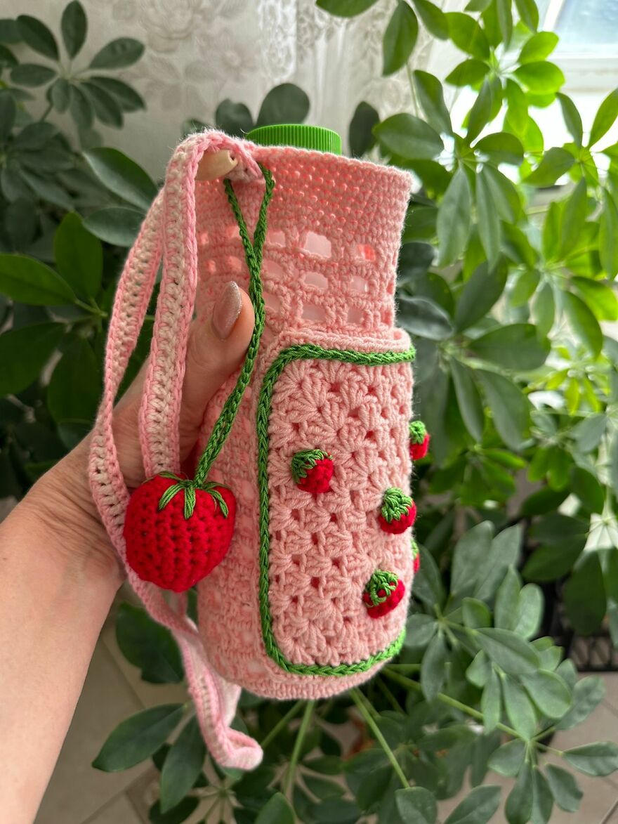 54 Hours To Create A Water Bottle Bag. I Love Coming Up With Designs For My Cute Bags. 54 Hours To Create A Water Bottle Bag. I Love Coming Up With Designs For My Cute Bags.