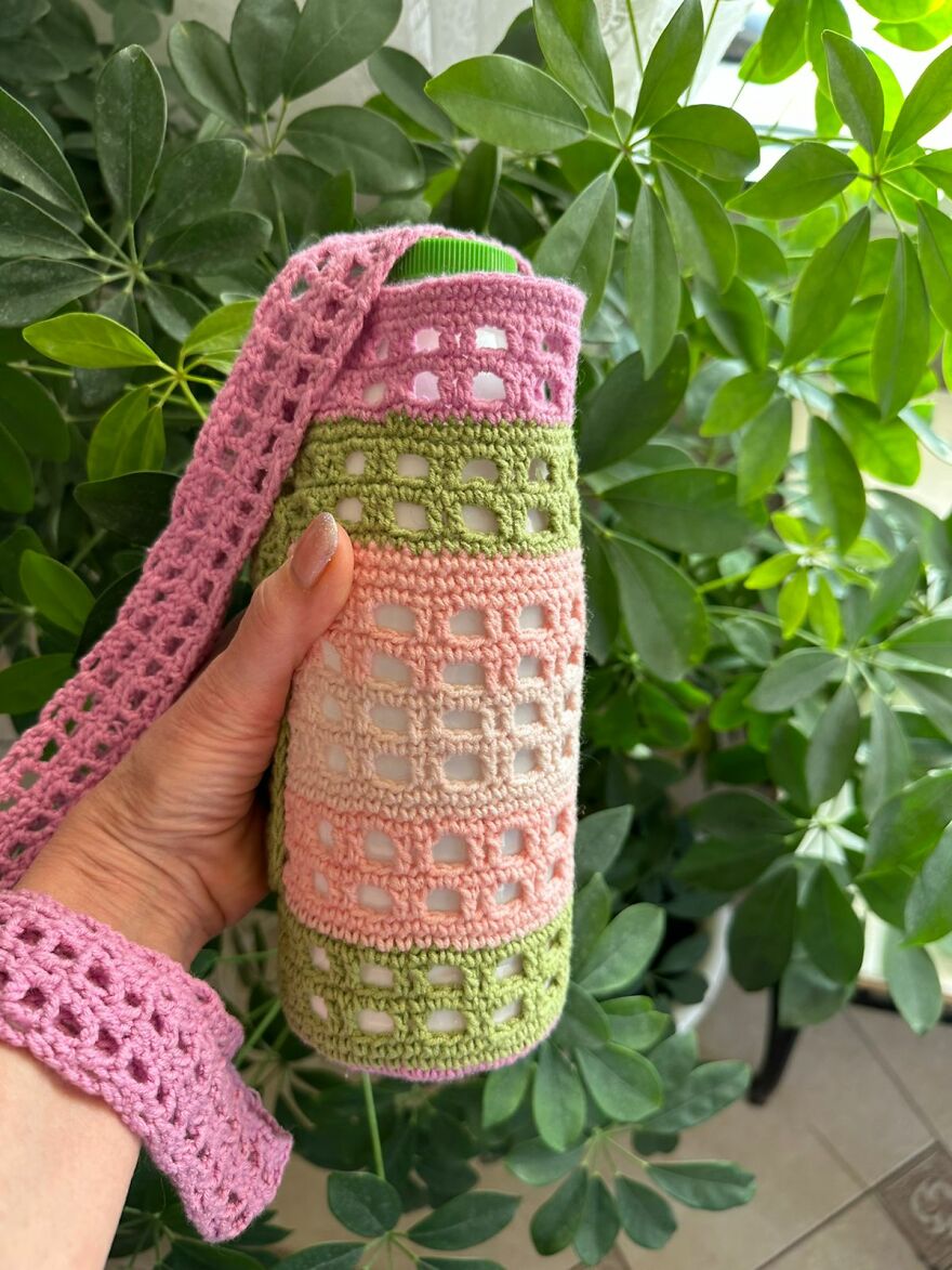 54 Hours To Create A Water Bottle Bag. I Love Coming Up With Designs For My Cute Bags. 54 Hours To Create A Water Bottle Bag. I Love Coming Up With Designs For My Cute Bags.
