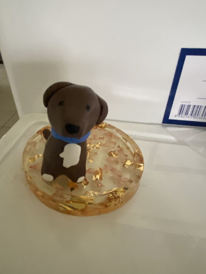 My First Attempt At Making A Clay Dog!