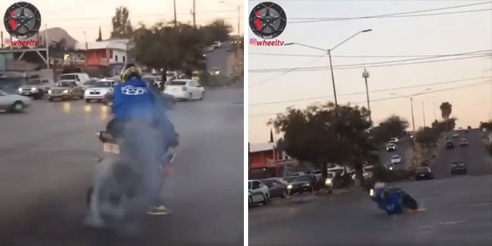 Idiot On A Motorbike