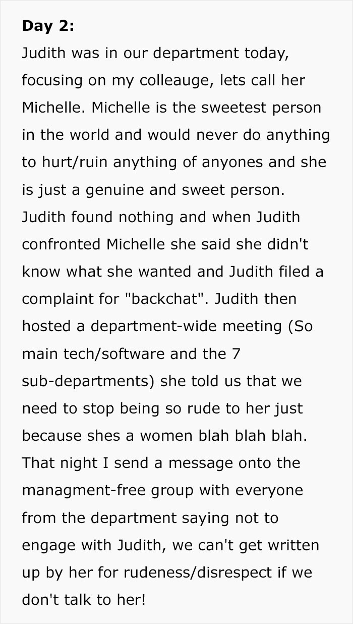 Toxic Manager Screws Herself Over By Suspending Almost All Employees For Not Engaging In Conversation, Gets Fired