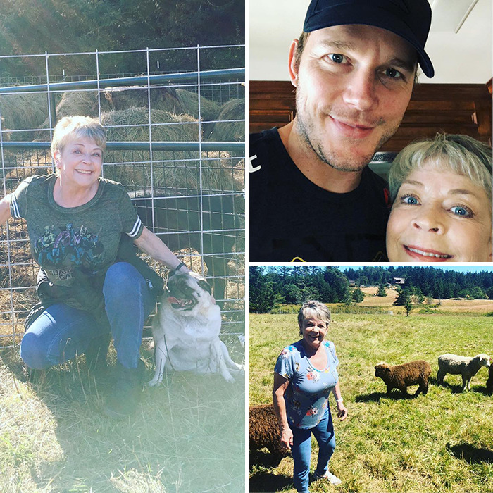 Chris Pratt And His Mother Kathy Pratt
