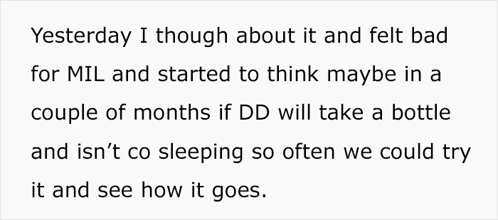 "Is She Just Nuts?": MIL Expects To Have Her 4-Month-Old Granddaughter For Sleepovers, Tells Daughter-In-Law To Cut Breastfeeding Short