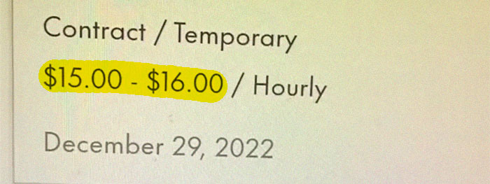 "You've Got To Be Kidding Me": Guy Finds Exact Job Position He Had 14 Years Ago, Points Out It Pays Exactly The Same Salary "You've Got To Be Kidding Me": Guy Finds Exact Job Position He Had 14 Years Ago, Points Out It Pays Exactly The Same Salary