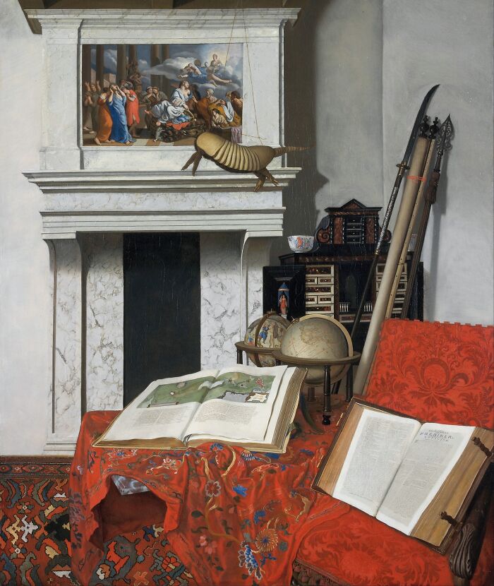 Room Corner With Curiosities By Jan Van Der Heyden