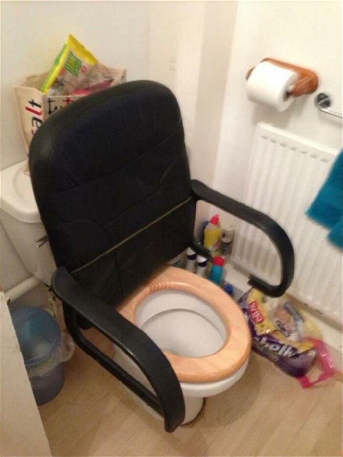 Chair Broke But Silver Linings And All That