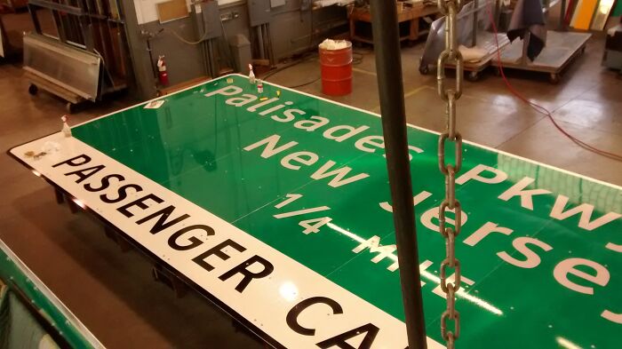 Road Signs Are Really Big