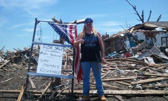 Always Good To Have Humor In Dire Situations