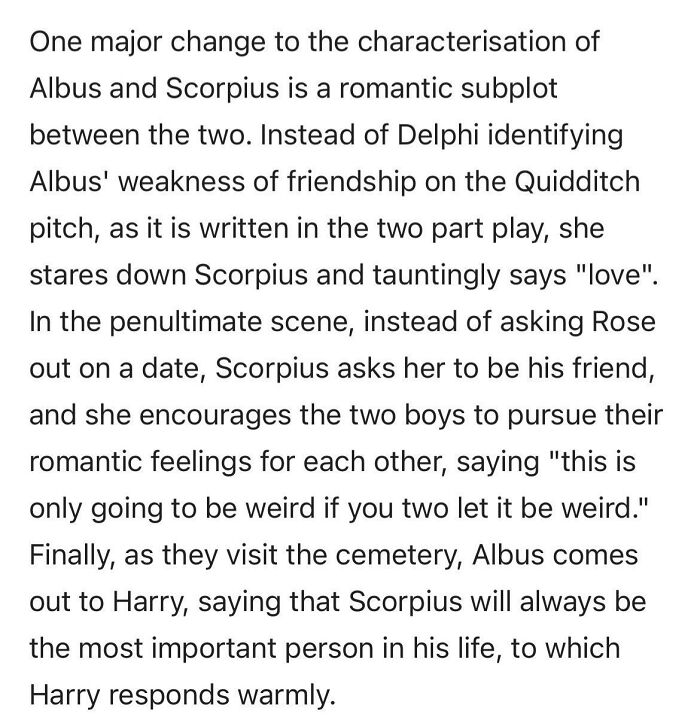 On The Page For Harry Potter And The Cursed Child