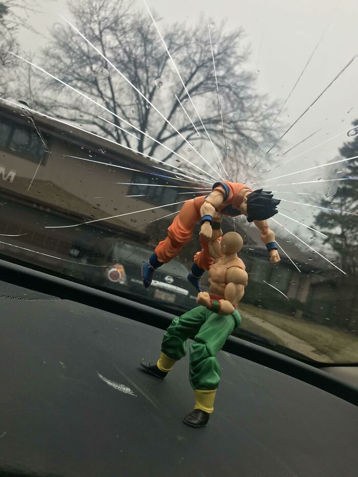 My Window Cracked So I Fixed It The Only Way I Know How