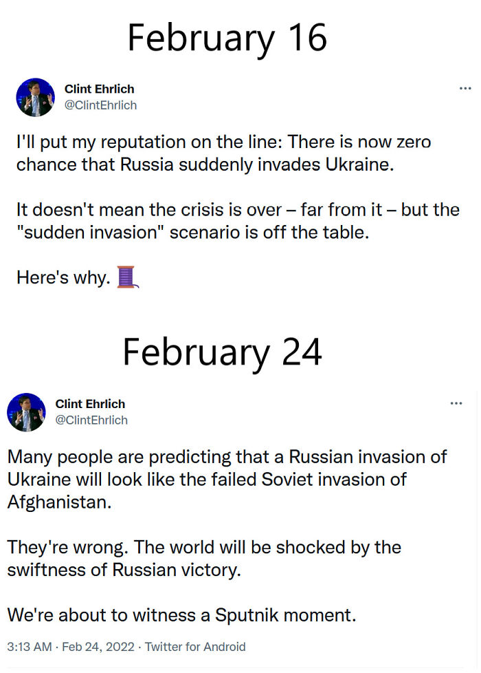 "I'll Put My Reputation On The Line. Multiple Times"