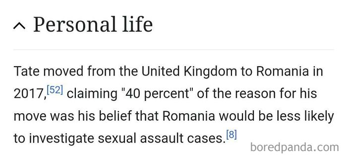 A Lot Here On Andrew Tate At The Moment, But This Really Sticks Out