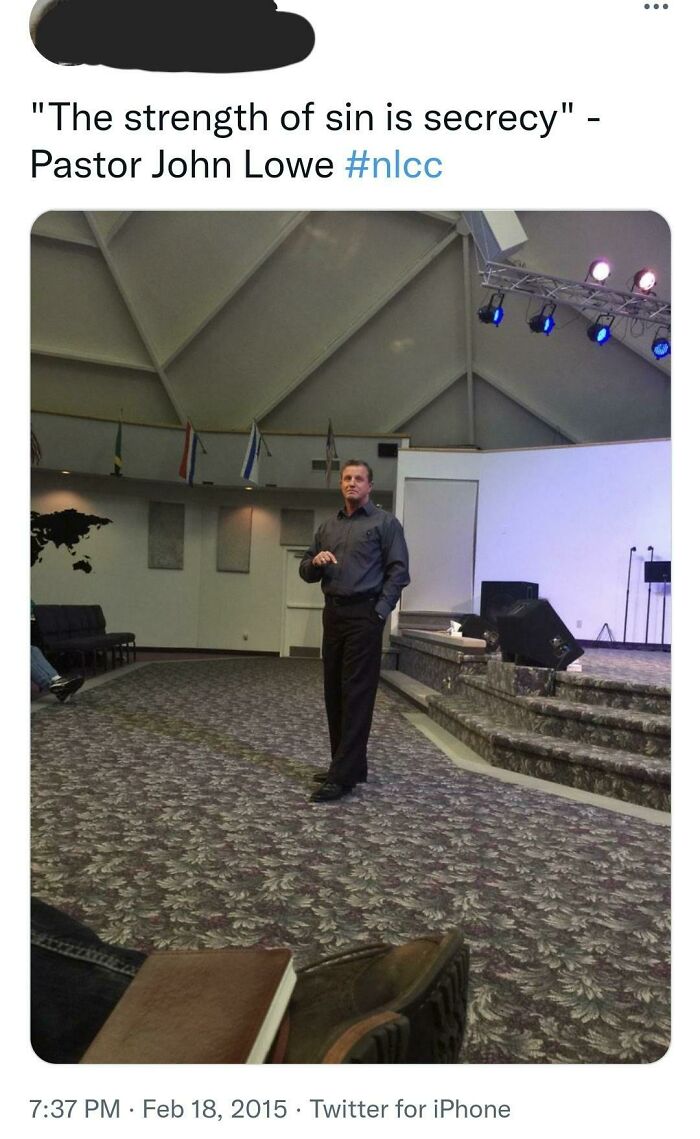 This Pastor Just Admitted To Having Sexually Abused A Teenager (Or, As He Tried To Frame It, "Committed Adultery") 20+ Years Ago