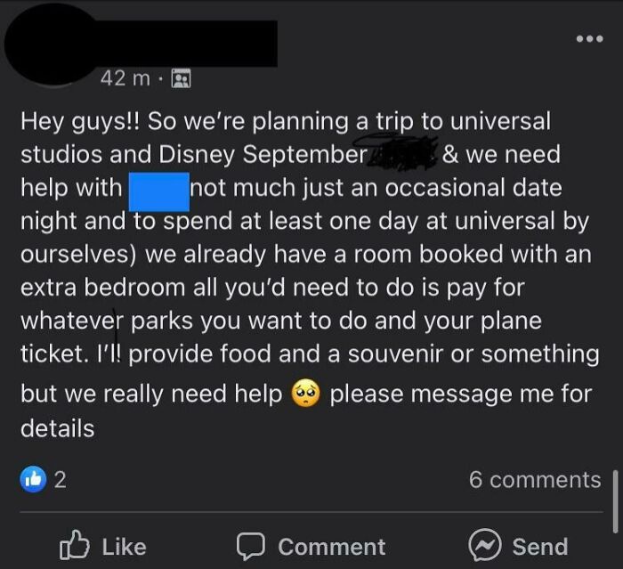 I Find Making My Babysitters Pay For Their Own Plane Ticket Gets Me The Highest Quality Childcare (Blue Is Kid’s Name)