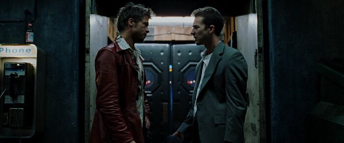 Tyler and Narrator talking 