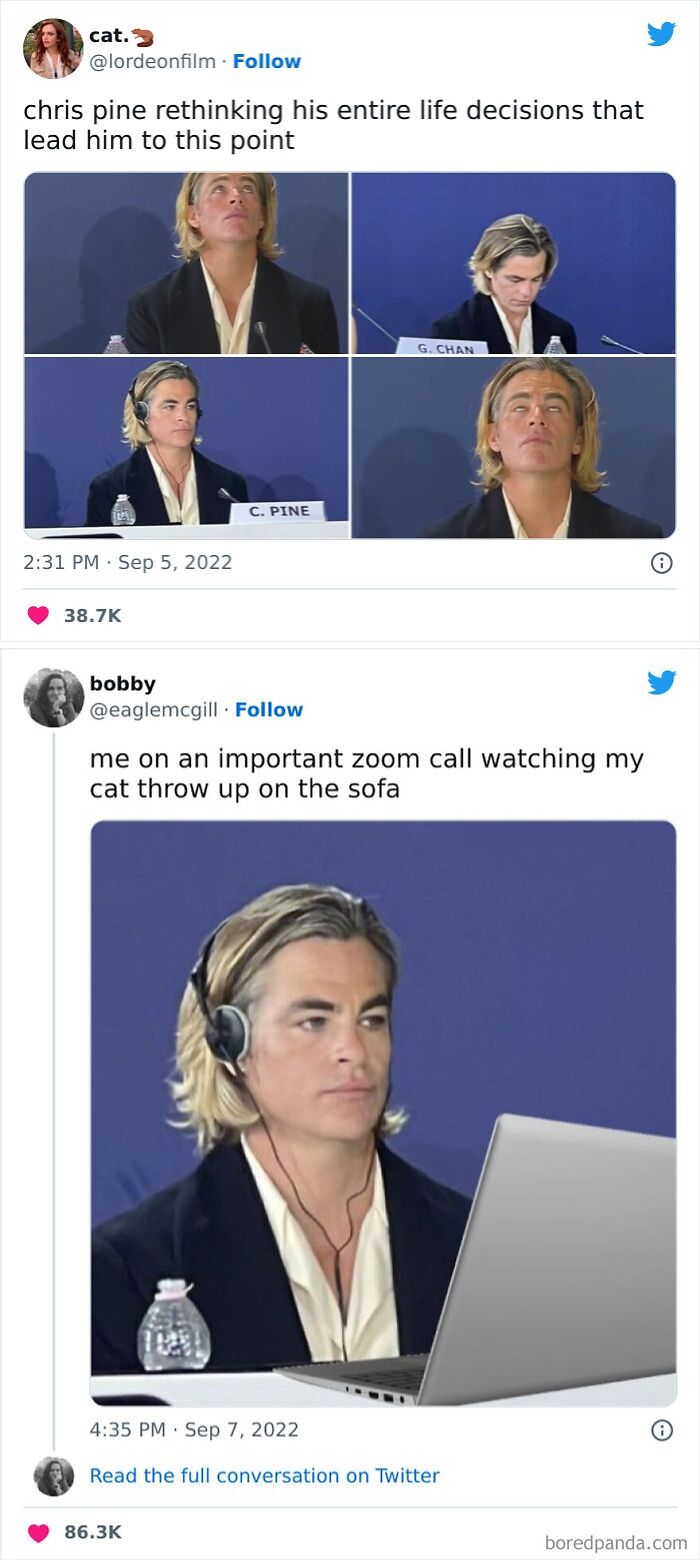 Chris Pine At The Don't Worry Darling Premiere