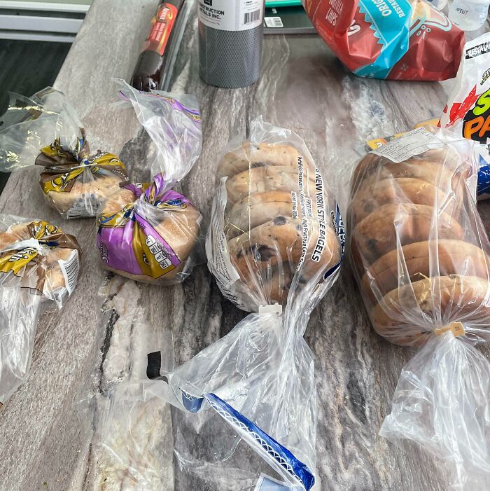 My Wife Almost Always Leaves One Or Two Bagels, Then Opens The Next Package