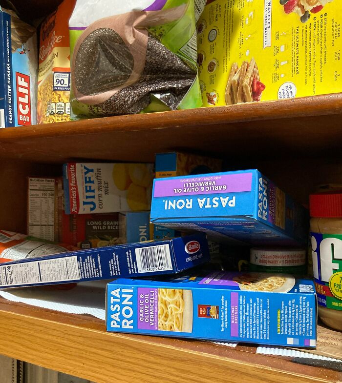 Husband Put Up The Groceries Today