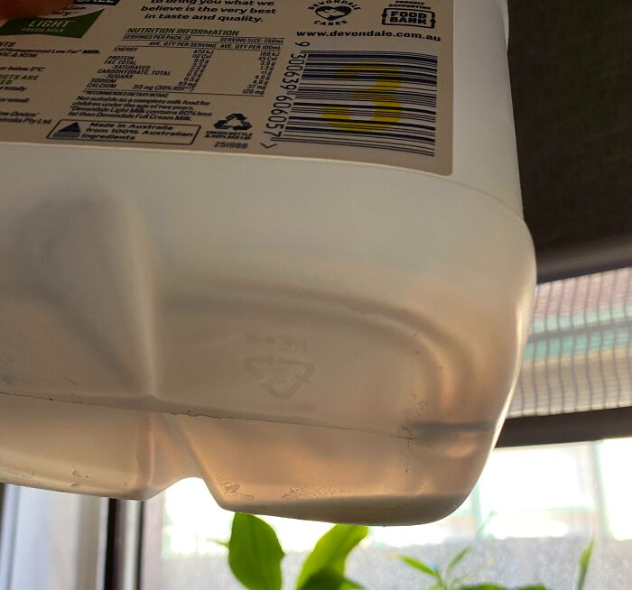 My Husband Put This Much Milk Back In The Fridge