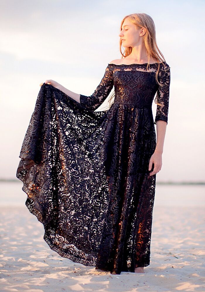 Hice un vestido para mi hija más grande, Evangeline