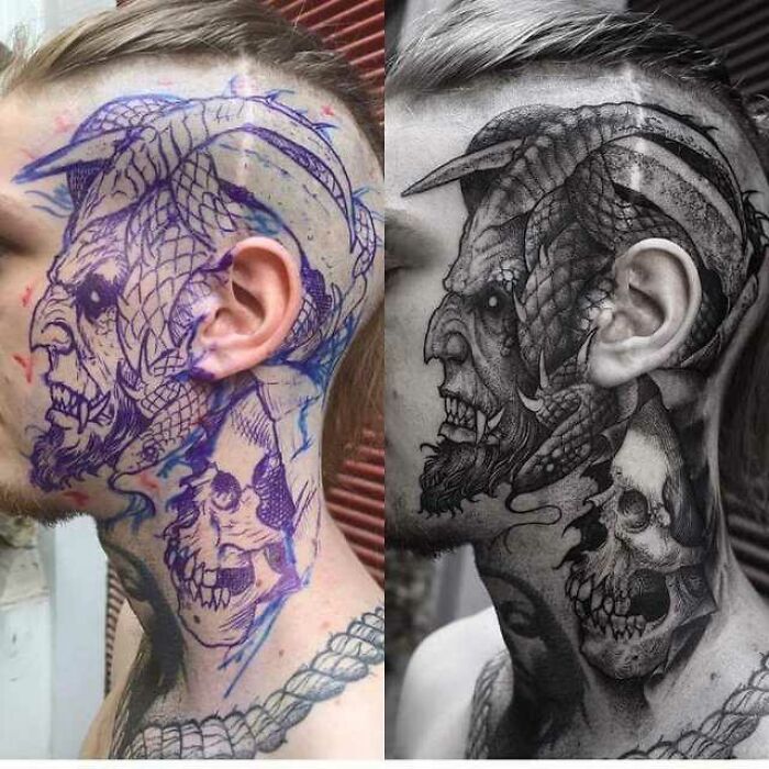 Demon Tattoo