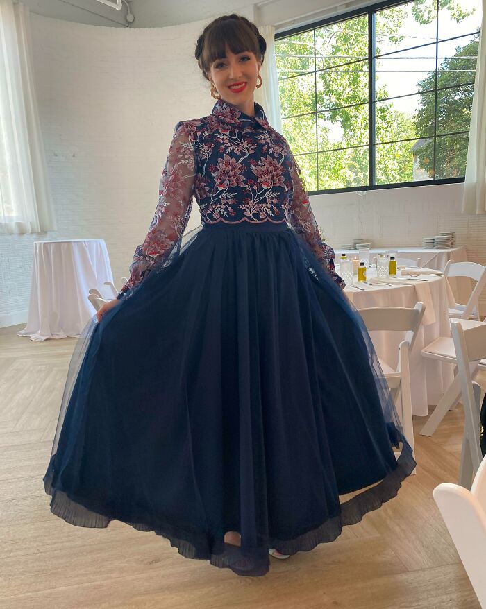 A Dress I Made For My Friend’s Wedding Last Year